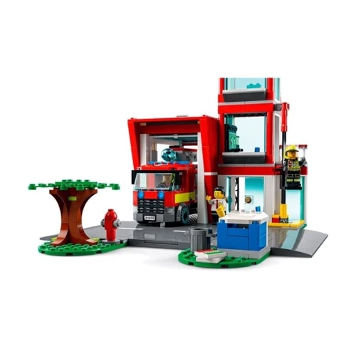 Конструктор Lego City Пожежна частина 540 деталей (60320): Рекомендований вік 6+