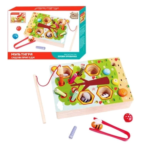 Мультигра 4FUN Game Club Wood Садові пригоди (78396)