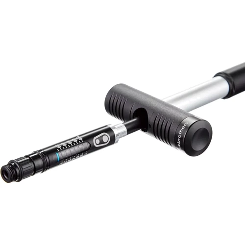 Мининасос Crankbrothers KLIC HP GAUGE алюминиевый с манометром presta/schrader 120psi / 8.3 bar черный (PUM-08-66)