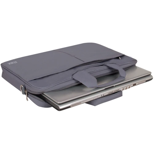Сумка для ноутбуков D-LEX 16" Grey (LX-050R-GY): Тип сумки портфель