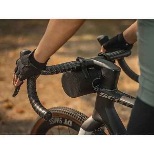 Велосумка Сумка на кермо Topeak Tubular BarBag Slim 1.5 л чорний 94 г (TC2328B): Тип кріплення На руль