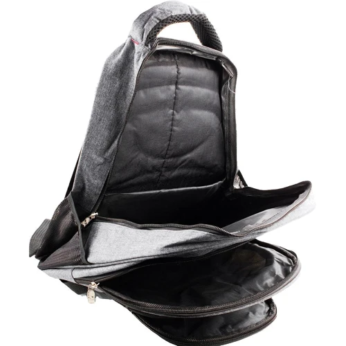 Чоловік рюкзак Valiria Fashion сірий (3DETBU12314-9): Матеріал поліестер