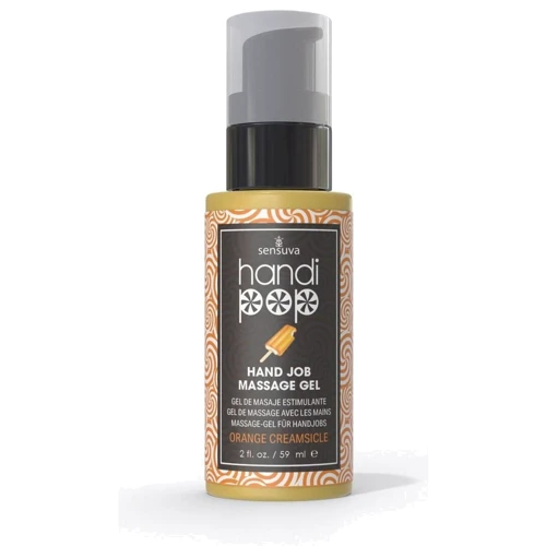 Вкусный гель для мануальных и оральных ласк Sensuva - Handipop Orange Creamsicle (59 мл)