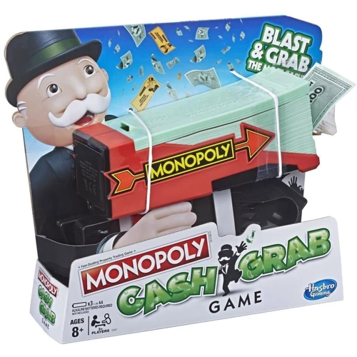 Гра настільна Hasbro Монополія Гроші на вітер (E3037): Вік від 8-ми років