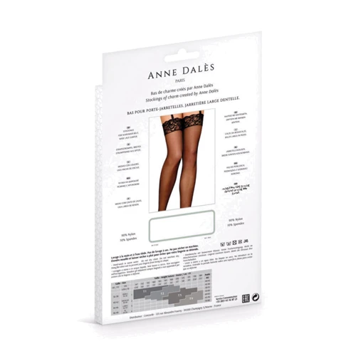 Чулки Anne De Ales BRUNA T4 Black