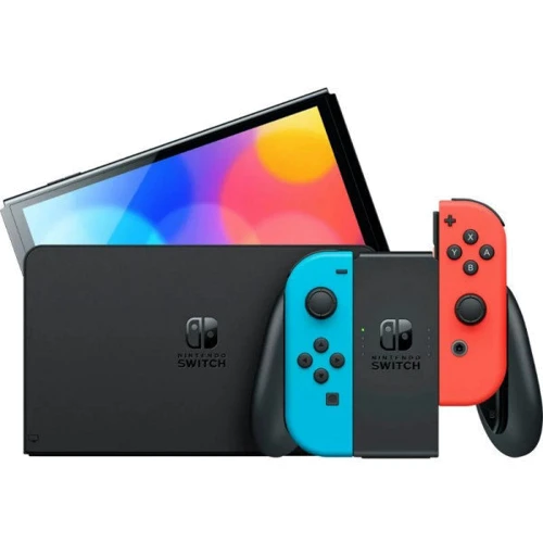 Игровая приставка Nintendo Switch Neon Red & Blue Sports Bundle: Объем памяти 32 ГБ