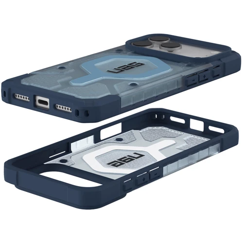 Чехол для iPhone Urban Armor Gear UAG Pathfinder Clear MagSafe Bundle Blues Lanyard (1145521BV03) for iPhone 17 Pro Max