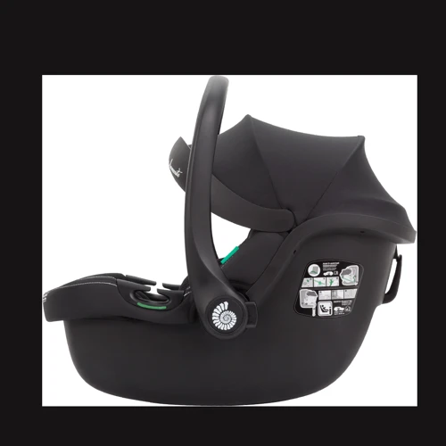 Автокрісло+база Carrello Ammonite CRL-8801+CRL-8802 Absolute Black i-Size 40-87 см ISOFIX: Група 0-13 кг (группа 0+)
