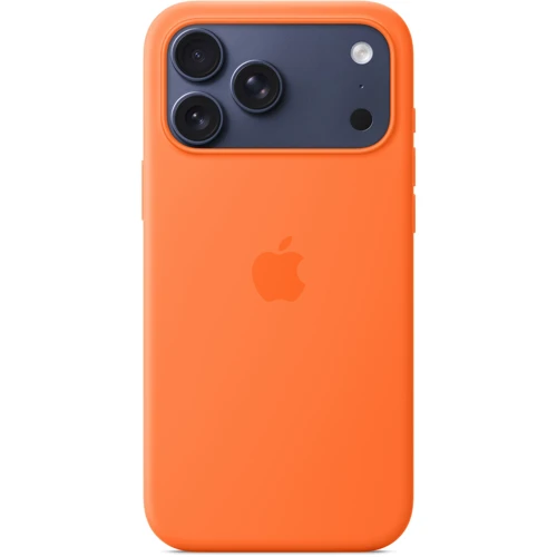 Чехол для iPhone Apple iPhone 17 Pro Max Silicone Case with MagSafe - Orange (MGFL4)