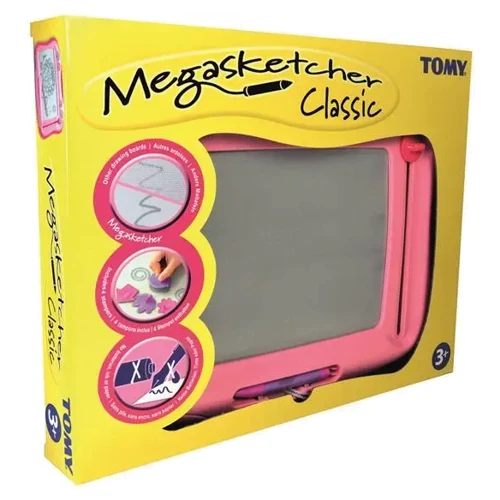 Магнітна дошка для малювання Megasketcher Рожевий (T6484)