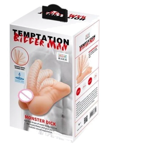 Фаллоимитатор BAILE TEMPTATION BIGGER MAN - MONSTER DICK, BW-008107GK