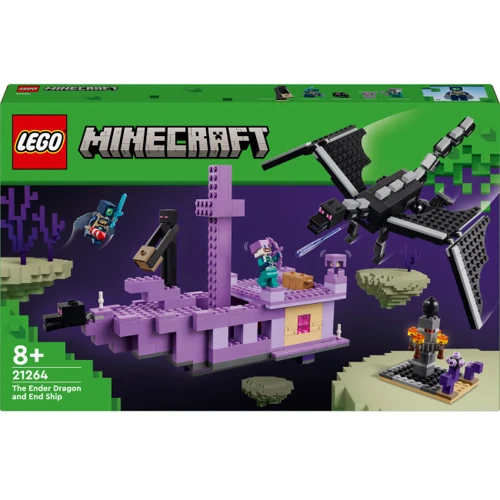 Конструктор LEGO Minecraft Дракон Энду и Корабль Края (21264)
