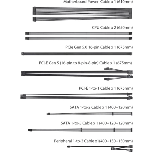 Блок живлення ASUS 750W PRIME AP-750G (90YE00U1-B0NB00) фото 10