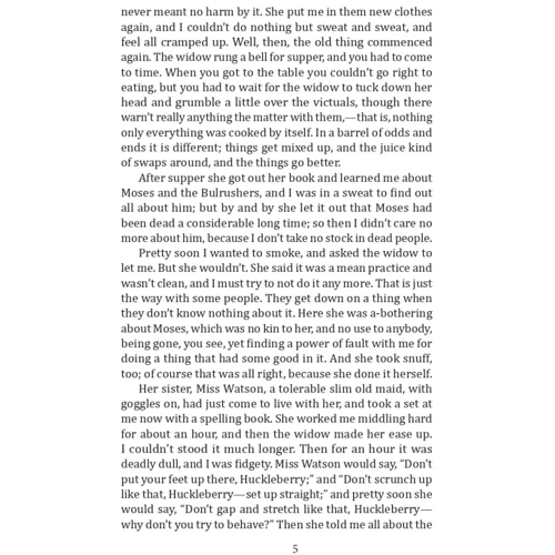 Mark Twain: The Adventures of Huckleberry Finn: Обкладинка Мягкая