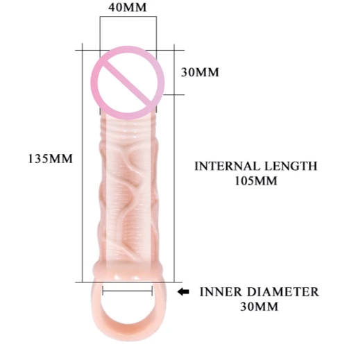 Насадка на член LYBAILE Men Extension Penis Sleeve