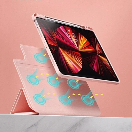 Аксесуар для iPad BeCover Magnetic 360 Rotating with Pencil mount Pink for iPad 10.9 (2022 / 2024) / iPad 11 2025 (708507): Тип аксесуара чохол