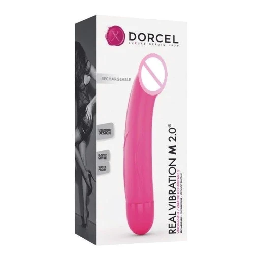 Вибратор Dorcel Real Vibration M Magenta 2.0, перезаряжаемый