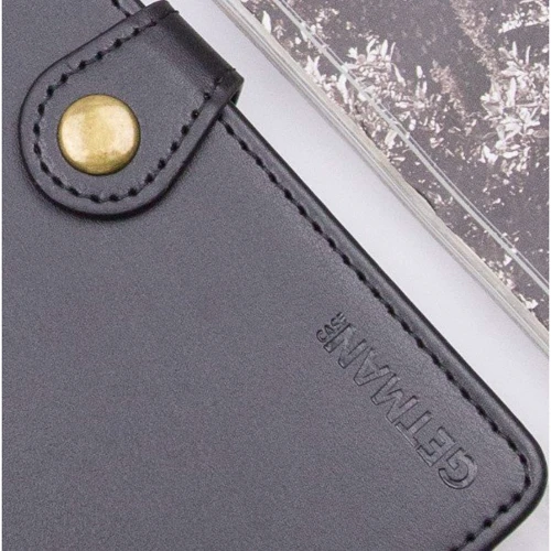 Чохол для телефона Mobile Case Getman Gallant Black для Xiaomi Redmi Note 13 5G: Матеріал Искусственная кожа, TPU