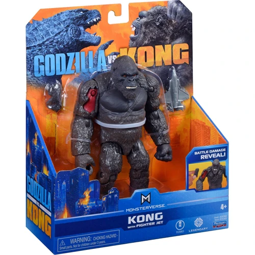 Фигурка Godzilla vs. Kong – Конг с истребителем (15 сm) (35304): Пол Унисекс