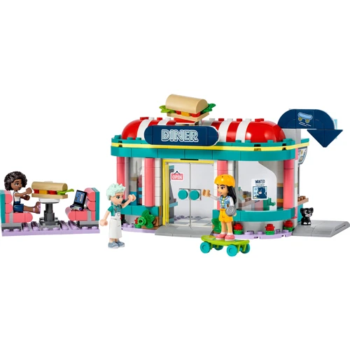 LEGO Friends Ресторанчик у центрі Хартлейк Сіті (41728): Рекомендований вік 6+