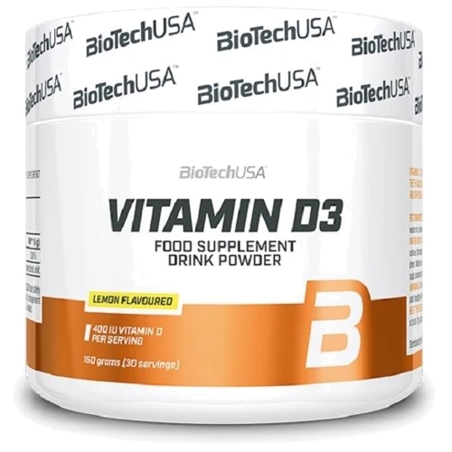 BioTechUSA Vitamin D3 150 g /30 servings/ Lemon