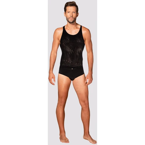 Эротическая майка Obsessive T103 black S/M/L
