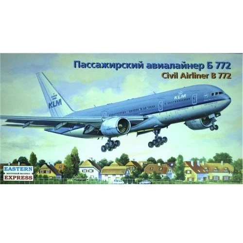 Модель Eastern Express Пассажирский авиалайнер Б772 (EE14442)