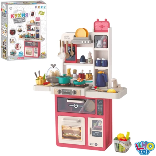 Ігровий набір LimoToy дитяча кухня з водою 63 предмети (889-236): Виробник LimoToy