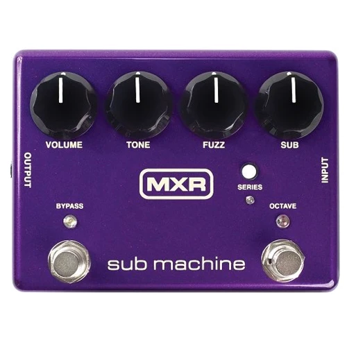 Педаль гитарных эффектов Педаль эффектов DUNLOP M225 MXR SUB MACHINE OCTAVE FUZZ