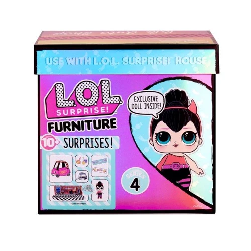 Игровой набор с куклой L.O.L. SURPRISE! серии Furniture Перчинка с автомобилем (572619)