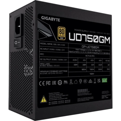 Блок питания GIGABYTE UD750GM (GP-UD750GM): Модульные (съемные) кабеля Full