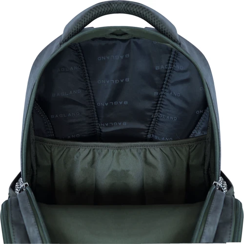Шкільний рюкзак Bagland Clever хакі (0055970): Розмір M (130-145 см)