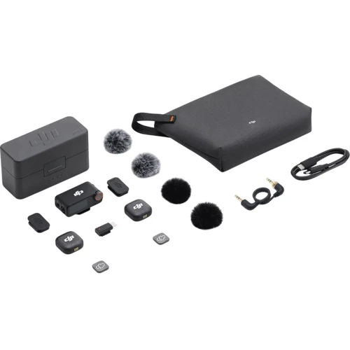 Микрофон Микрофонная радиосистема DJI MIC 3 (2 TX + 1 RX + Charging Case) (CP.RN.00000480.01)