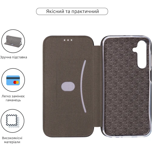 Чехол для телефонов ArmorStandart G-Case Black for Samsung A256 Galaxy A25 5G (ARM69686): Тип чехол-книжка