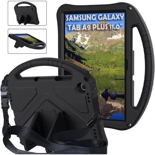 Аксесуар для планшетних ПК Becover Protected Cover Black для Samsung Galaxy Tab A9 Plus SM-X210/SM-X215/SM-X216 (711875): Колір чорний