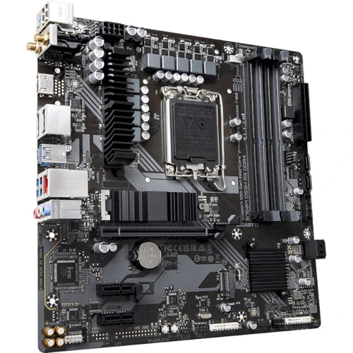 GIGABYTE B760M DS3H AX DDR4: Разъемы на плате USB 2.0, USB 3.2 Gen 1