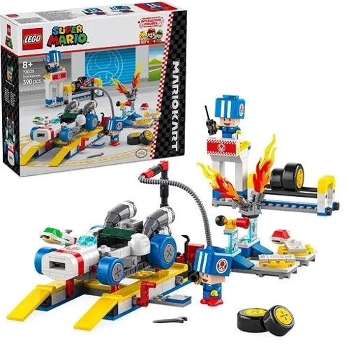 Конструктор LEGO Super Mario Kart Toad's Garage 390 деталей (72035): Рекомендований вік 8+