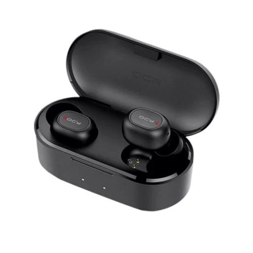 Наушники QCY T2C Black: Тип конструкции вакуумные