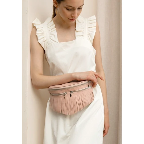 Женская поясная сумка BlankNote Spirit бежевая (BN-BAG-15-light-beige) фото 11