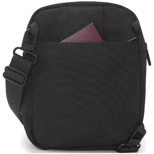 Мужская сумка через плечо XD Design BOXY SLING черная (P705.951): Фактура Тканая, Гладкая