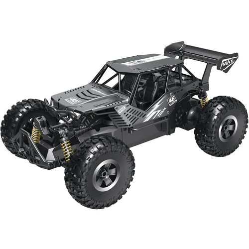 Автомобиль Sulong Toys Off-road Crawler на р/у – Speed King (черный металлик, метал. корпус, аккум. 6V, 1:14) фото 1