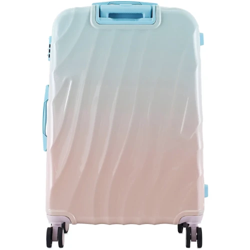 Чемодан Semi Line 29" (L) Blue/Pink Cream Gradient голубой/розовый градиент (T5649-3): Фактура Глянцевая