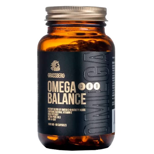 Grassberg Omega 3-6-9 Balance 1000 mg Омега 3-6-9 60 капсул