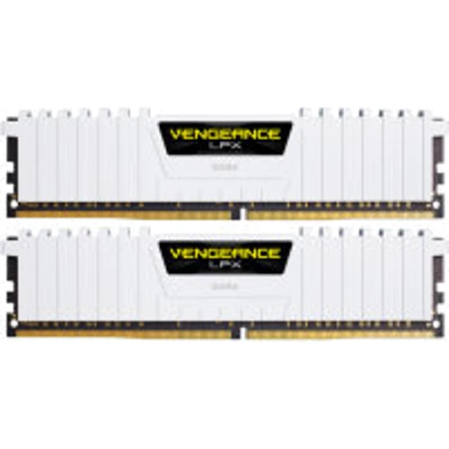 Corsair 16 GB (2x8GB) DDR4 3200 MHz Vengeance LPX White (CMK16GX4M2E3200C16W)