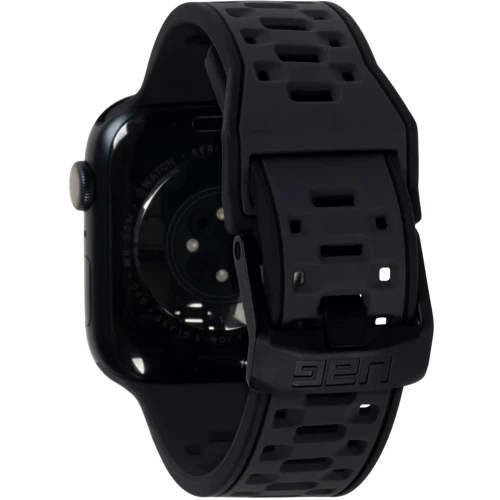 Аксесуар для Watch Urban Armor Gear UAG Графічний Silicone Graphite/Black (194002114032) для Apple Watch 42/44/45/49mm: Сумісність Apple Watch 49mm, Apple Watch 45mm, Apple Watch 42mm, Apple Watch 44mm