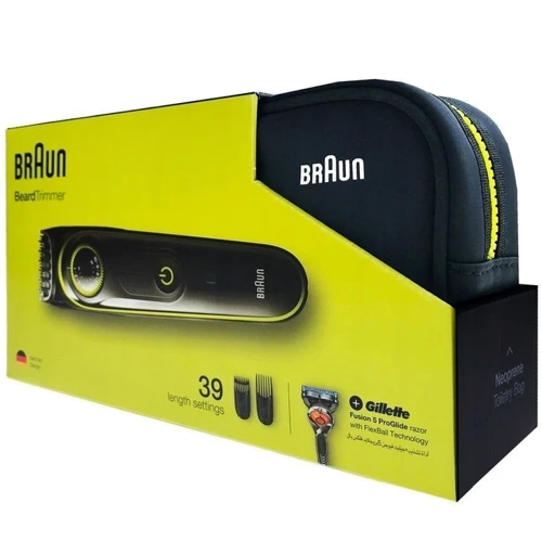 Машинка для стрижки (триммер) Braun BT3941TS: Зона применения Для бороды, Для тела