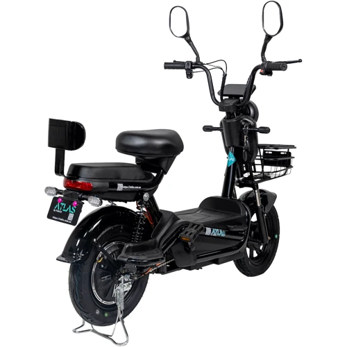 Электроскутер Atlas Elegant 500W Black фото 11