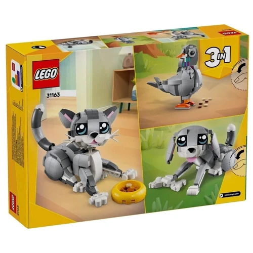 Конструктор LEGO Creator Грайливий кіт 407 деталей (31163) фото 10