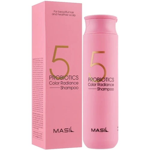 Masil 5 Probiotics Color Radiance Shampoo Шампунь с пробиотиками для защиты цвета 300 ml