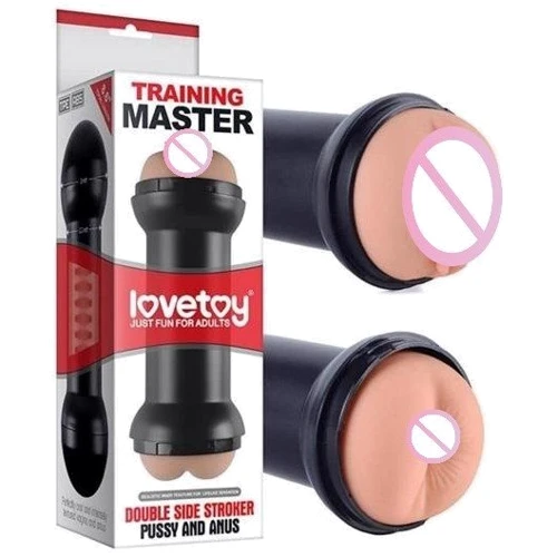 Мастурбатор LoveToy Traning Master Double Side Stroker Pussy and Anus
